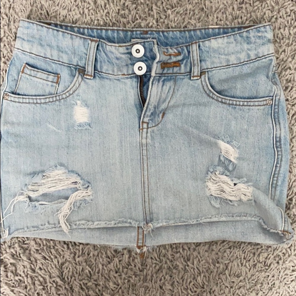 Jean skirt